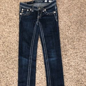 Girls Miss Me skinny jeans. Size 8